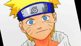 วิธีการวาด Naruto Uzumaki - การสอนทีละขั้นตอน!