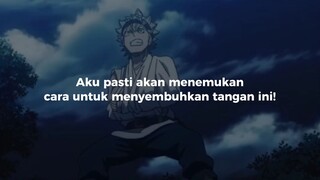 said asta jika kau menunggu aku menyerah,maka kau akan menunggu selamanya#Blackclover