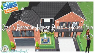 The Sims FreePlay - 3 Bedroom House Build + House Tour ( Fully Furnished )