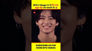 BTS V Injury In Concert 😭 #bts #shorts #kpop