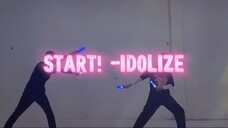 Wotagei At Event. Start! Idolize [Wotagei Ver.]