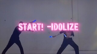 Wotagei At Event. Start! Idolize [Wotagei Ver.]