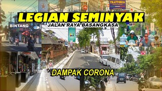 Inilah Kondisi Terbaru Jalan Legian Seminyak Bali | Kondisi Bali Saat Ini