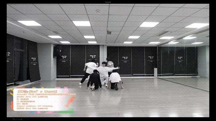 谁说三代没有齐舞，三代还有这么好的练习室，看着好爽