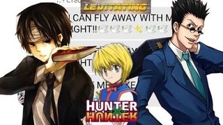 CHROLLO VS. LEORIO!!!! (Levitating Lyric Prank/Karaoke) | HxHTexts