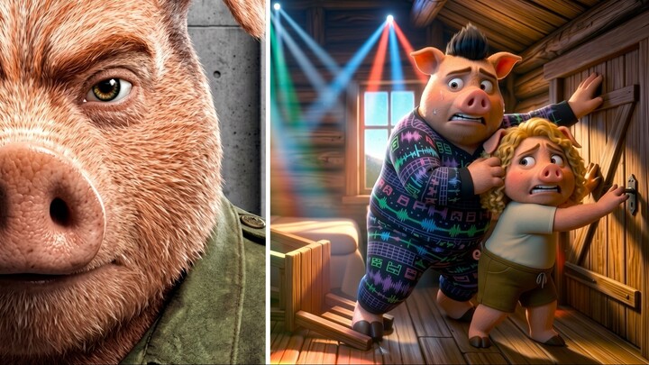 The Three Little Pigs and the Big Bad Wolf: The True Story