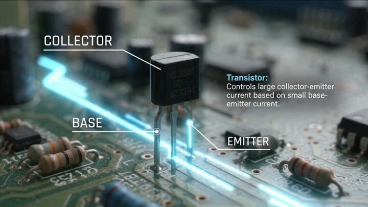 三极管是什么？10秒看懂晶体管工作原理！｜Transistor Explained
