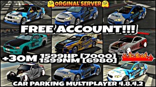 || Full Free Account Giveaway305 || 11 Glitch Cars New Design || Car Parking Multiplayer 4.8.4.2