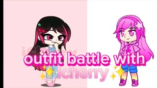 outfit battle with ✨️icherry✨️