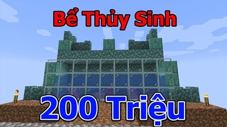MINECRAFT SINH TỒN TRÊN 1 BLOCK ĐẤT TẬP 5 : Bể Thủy Sinh 200 Triệu Cực Đẹp !