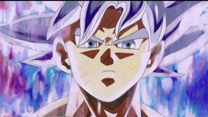 Colored Pencil Hand-Drawn Dragon Ball: Do You Still Remember the Shock of the Genki Dama?