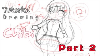 How to draw Chibi Style (my style) part 2