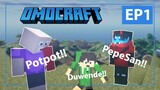 OMOCRAFT EP1 - DAYAMONDS AGAD!! FT. PepeSan, Potpottt (Minecraft Tagalog)