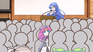 (เนื้อปรุงสุก) โทชิดะ โมเอะ รวมตัวกันในที่ประชุมช่วงเช้า