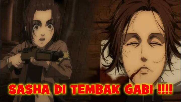 SASHA BRAUS MATI DI TEMBAK GABI !!! - Review Attack On Titan Episode 67