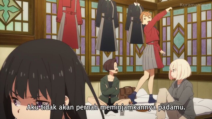 E5 Lycoris Recoil: Friends Are Thieves of Time Subtitle Indonesia