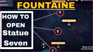 CARA MEMBUKA MAP FONTAINE | HOW TO OPEN FONTAINE