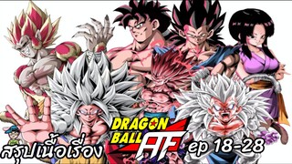 สรุปเนื้อเรื่อง ดราก้อนบอล เอเอฟ Dragon Ball AF ep 18-28 สปอย