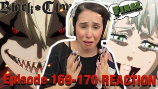 THE FINAL | Black Clover | Episode 169-170 | REACTION