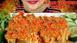 ENDULLL 🔥🔥🔥||ASMR AYAM GEPREK CRISPY || SUPER PEDAS || ASMR INDONESIA