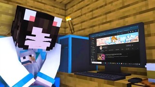 Mèo Simmy Giả Làm Con Rơi Của Cặp Đôi Sammy Và Phong Cận Trong Minecraft