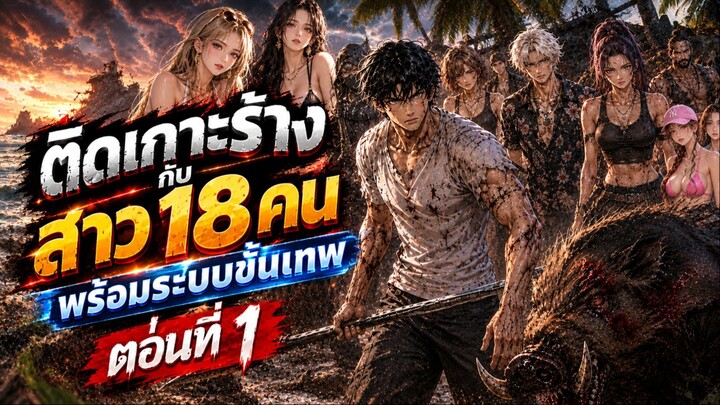 ติดเกาะกับสาว 18 คน พร้อมระบบขั้นเทพ ตอน 1
