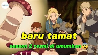 Baru Tamat, Langsung Dapat Season 2! Delicious in Dungeon Siap Manjakan Mata dan Perutmu Lagi! 😋🍖