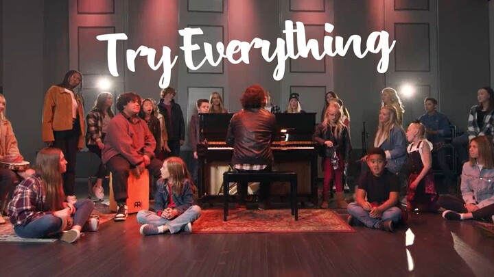 เสียงร้องสร้างกำลังใจของเด็ก ๆ ในเพลง Try Everything