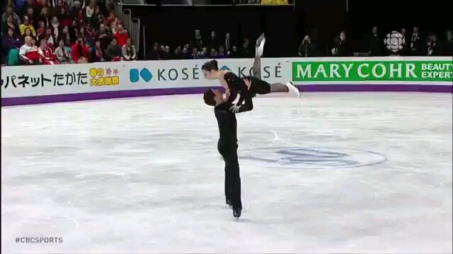 Tessa Virtue & Scott Moir free dance carmen Worlds 2013