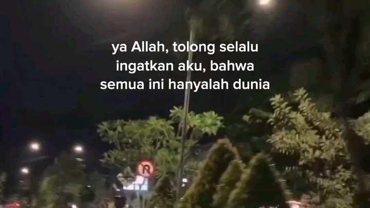 Ketika di jalan menuju pulang.