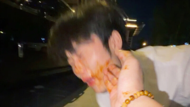 Challenge: Smear yellow bean paste on passersby and pretend it’s poop.