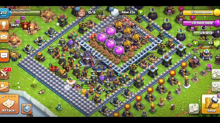 Sell my COC TH15 semi Max