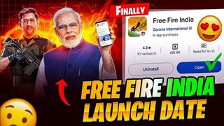 FREE FIRE INDIA Launch Date Confirm ? 🇮🇳