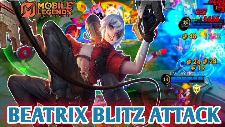 BEATRIX BLITZ ATTACK SERANGAN KILAT, DAMAGE MEMATIKAN!
