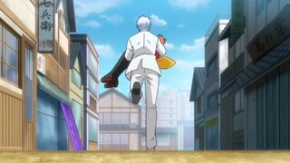 [Gintama/金神] Aku terbiasa dipeluk dan ditempel di punggungku.