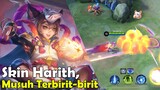 Skin Harith, Musuh Terbirit-birit || Review Skin Harith Collector mobile legends
