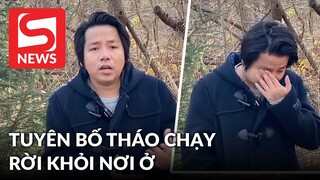 Khoa Pug tuyên bố đã tháo chạy khỏi nơi ở vì sợ, lên luôn vlog cập nhật tình hình