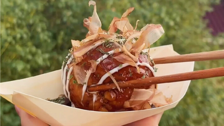 Đã thành công tái hiện món ăn đường phố Hàn Quốc – bánh bạch tuộc trứng khổng lồ! Nguyên liệu siêu n