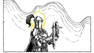 这把剑，就如弗雷德里克爵士的意志一般，坚定而挺拔。