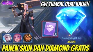 CARA DAPAT TIKET SKIN EPIC DAN DIAMOND GRATIS! GW BUKTIKAN DEMI KLIAN