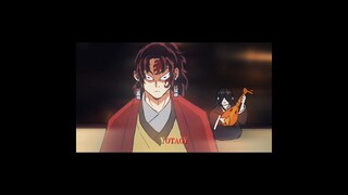 This is uppermoon meeting and Nakime teleported the wrong guy 💀 #demonslayer #yoriichi #trending