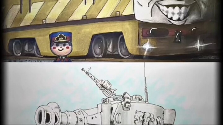 Diesel_10_vs_Tiger_1_Tank_thomasandfriends_reallife_shorts