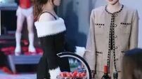 He kiss his first love to Proveke her, She merried the stranger.  Chinese MiNiDrama