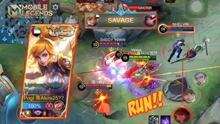 Fast Hand Fanny?! Auto SAVAGE! Solo Ranked Gameplay! || MOBILE LEGENDS BANG BANG