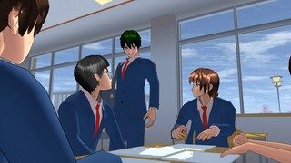 Akibat Mengerjakan PR di sekolah - Si Otong - Sakura School Simulator