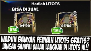 PEMAIN UTOTS GRATIS?!! INI DIA CARA DAPETIN PEMAIN UTOTS GRATIS DI EVENT TOTS EASPORT FC MOBILE