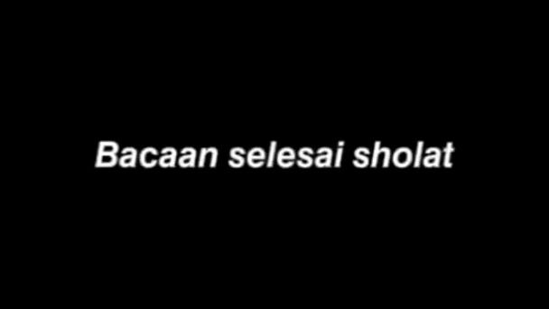 sempat kan waktu 5 menit setelah sholat🤲🤲🤲