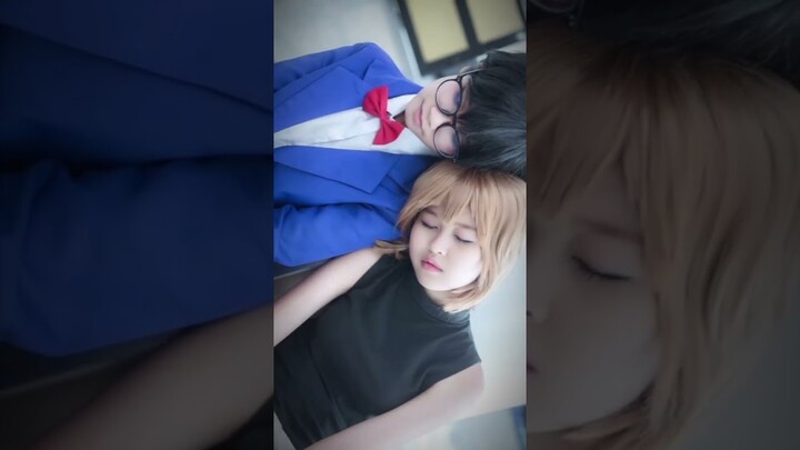 JEDAG JEDUG COSPLAY HAIBARA X CONAN#JANGAN LUPA SUBSCRIBE YA SEMOGA RAME 😁