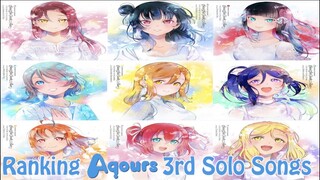 Ranking Aqours 3rd Solo Songs