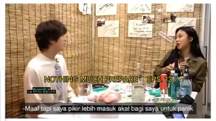 [SUB INDO] BTS JIN & LEE YOUNGJI “NOTHING MUCH PREPARE” EPS.13 [ 2022.10.20 ]